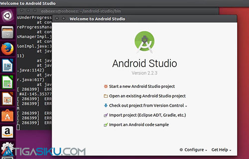 Android Studio Linux