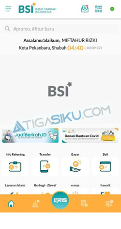 Buka Aplikasi BSI Mobile untuk Beli Pulsa Listrik di BSI Mobile